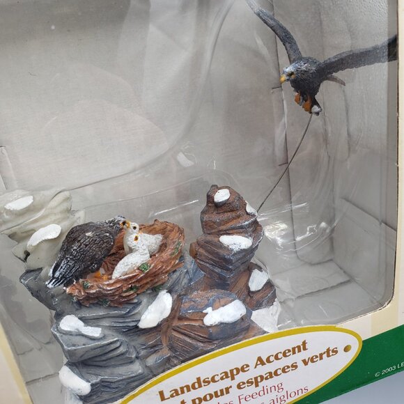 Lemax Eagles Feeding 33401 Village Collection Landscape Accent NEW Used Lot 2003 - Picture 7 of 15